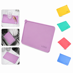 Silicone Non-Slip Placemat with Raised Edge