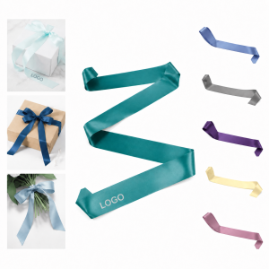 Multicolor Satin Ribbon Gift Wrap Set